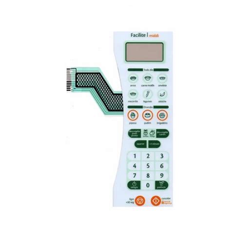 Membrana Teclado Para Microondas Consul Cms30ab Facilite Middi Cms 30ab