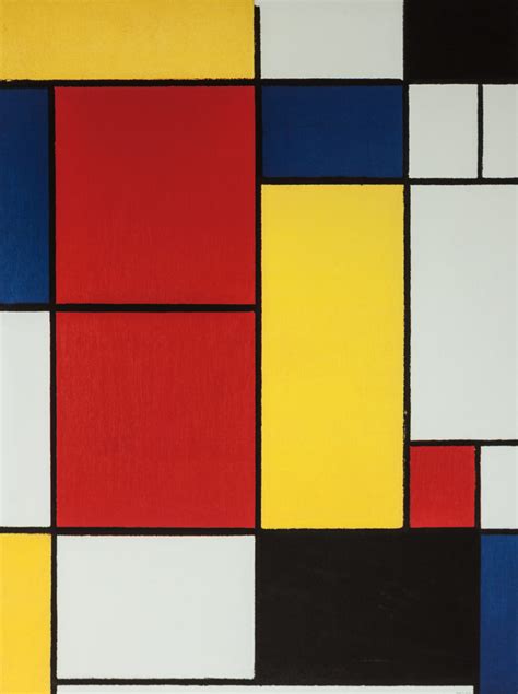 Piet Mondrian Composition A