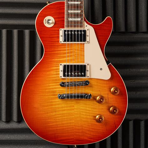 Gibson Les Paul Traditional Flame Top Heritage Cherry Sunburst AAA