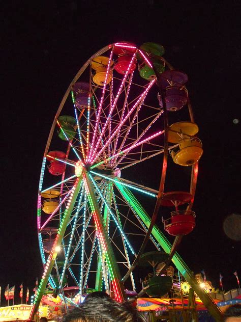 Free Photo Carnival Fair State Fair Ferris Wheel Amusement Park