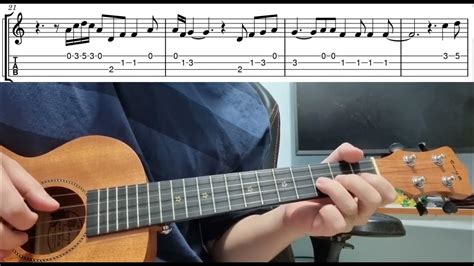 Tennessee Whiskey Chris Stapleton Easy Beginner Ukulele Tab With Playthrough Tutorial Lesson