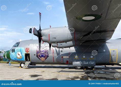 Pakistan Air Force Lockheed C B Hercules Editorial Photo Image Of