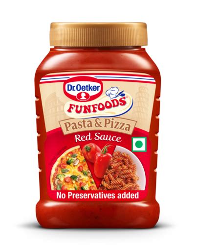 Pasta Pizza Red Sauce G Dr Oetker