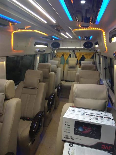 9 Seater Tempo Traveller Hire In Delhi 9 Seater Luxury Tempo Traveller