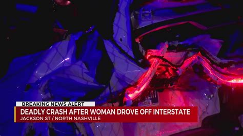 Woman Dies After Crash Off Interstate Wkrn News 2