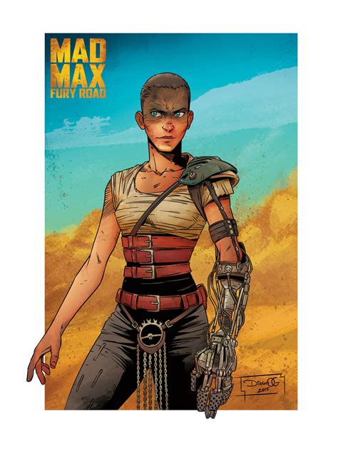 Mad Max Fury Road Imperator Furiosa By Diegoolortegui On Deviantart