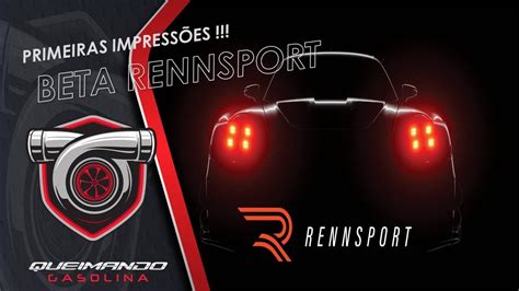 Novo Simulador Ultra Realista Rennsport Conseguimos Acesso Ao Beta