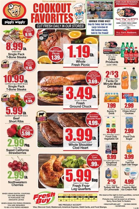 Piggly Wiggly Weekly Ad Jul 26 Aug 01 2023