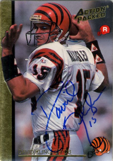 Klingler, David | The Football Autograph Encyclopedia