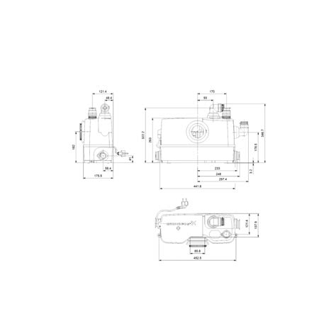 Broyeur Sanitaire Silencieux Grundfos Sololift2 WC 3