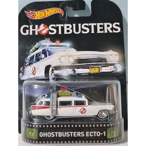 Hot Wheels Ghostbusters ECTO 1 Shopee Brasil