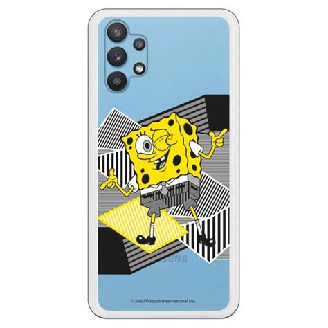 Funda Original Compatible Con Samsung Galaxy A Bob Esponja Classic