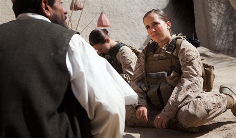 Female Engagement Team Marines Bridge Gap Between Western Afghan