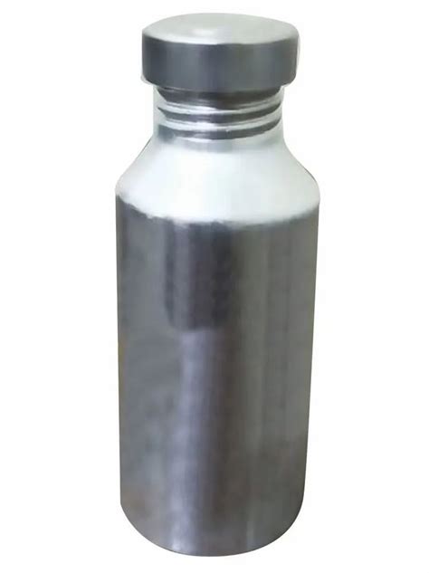 Washed Polished Cylindrical 100ml Conical Aluminium Bottle For AGRO