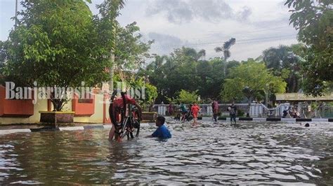 Banjir Masih Landa 8 Kecamatan Di HSU Rumah Warga Dan Desa Terdampak