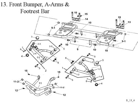 Suspension A Armsbushingsbumperfootrest E Toneton Viper Rxl 90r