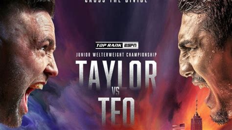 Dónde Ver La Pelea De Teófimo López Vs Josh Taylor A Qué Hora Y En Qué Canal Izquierdazo Agenda