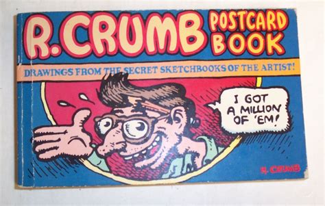 R Crumb Postcard Book By Robert Crumb Paperback First Edition