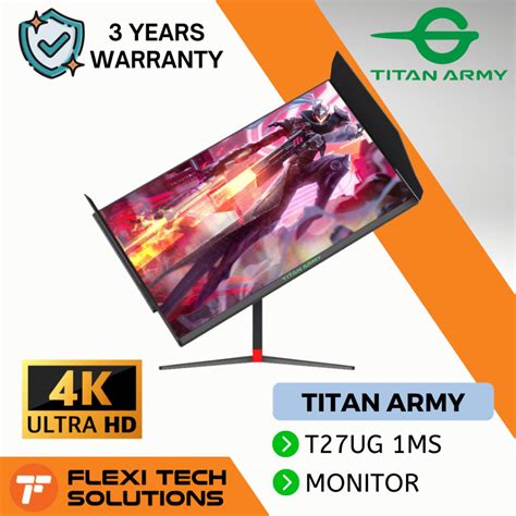 Flexi Tech Titan Army Flat Hz Ms Ips K Uhd X Gaming