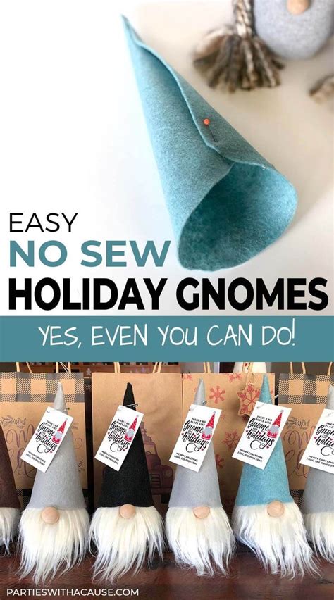 Such An Easy No Sew Gnome Tutorial For The Perfect Christmas Decor