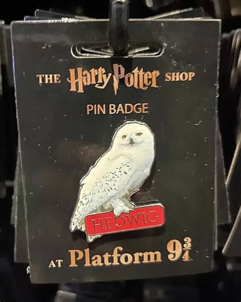 Insigne Pingle Warner Bros Studio Tour Harry Potter Hedwig Neuf Eur