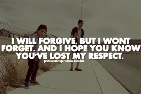 YOU LOST MY RESPECT QUOTES TUMBLR image quotes at relatably.com