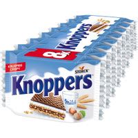 Review Produk Wafer Storck Knoppers 25g Crispy Milk Hazelnut Wafer