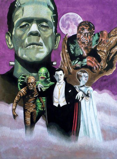 Universal Monsters By Bill Pulkovski On Deviantart