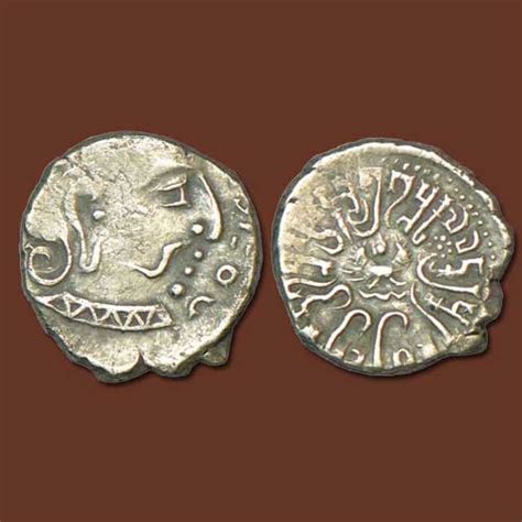 Silver Drachm of Gupta Empire Chandragupta II | Mintage World