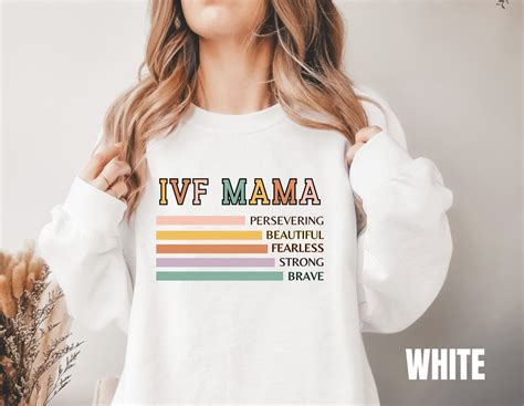 IVF Mama Sweater IVF Mom Gift In Vitro Fertilization Sweatshirt IVF