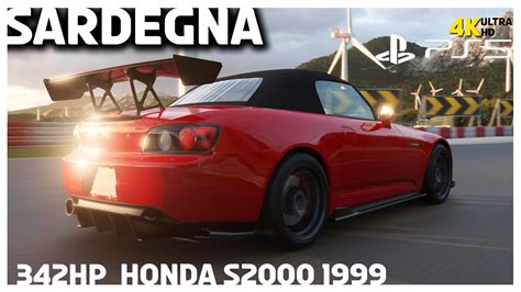 HONDA S2000 1999 342HP GRAN TURISMO 7 STREET BUILD GAMEPLAY PS5 4K