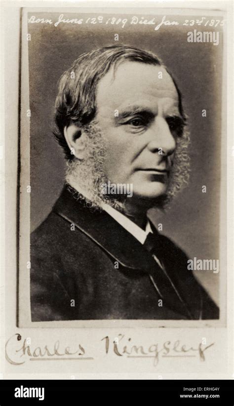 Charles Kingsley Portrait Photograph English Writer And Clergyman 12