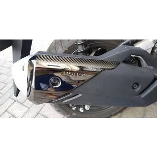 Jual Cover Garnish Muffler Tutup Knalpot Honda Pcx