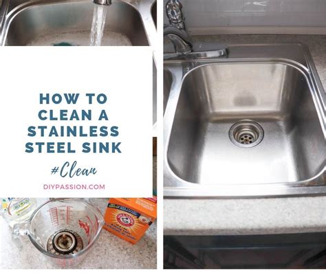 How To Clean A Stainless Steel Sink Clean Stainless Steel Sink Stainless Steel Sinks House