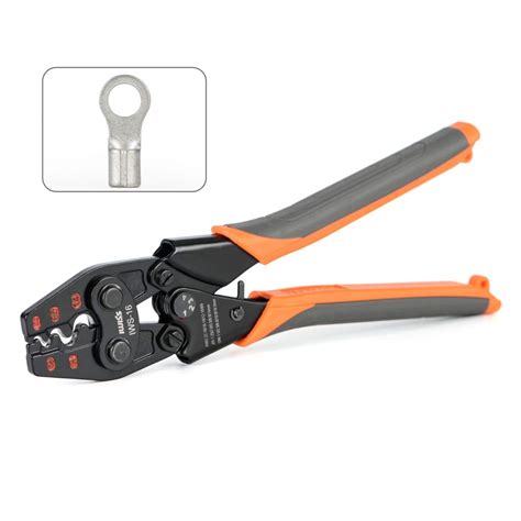 IWISS Non Insulated Terminal Crimping Tool Ratchet Crimping Tools From