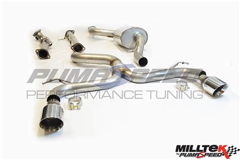 Milltek Sport Ultimate Ford Focus ST 225 De Cat Turbo Back Race System