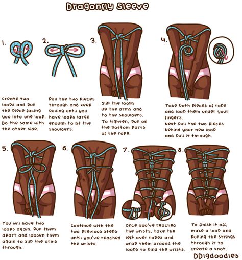 Rule 34 Asian Bondage Bondage Diagram Dragonfly Sleeve Educational How To Kinbaku Panties Rope