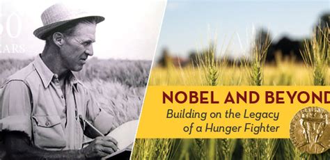 Minnesota celebrates the 50th anniversary of Norman Borlaug winning the ...