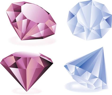 Diamond vector Free Vector / 4Vector