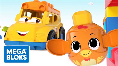 Mega Bloks La Gita Del Mega Scuola Bus Cartoni Animati Per Bambini