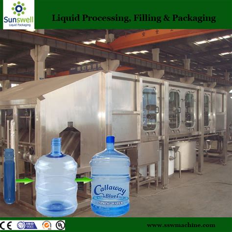 Gallon Water Bottle Filling Machine Barrel Bottling Machine China