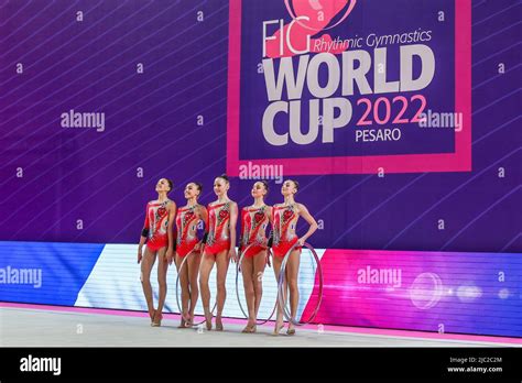 France Group Team During The Rhythmic Gymnastics FIG World Cup 2022