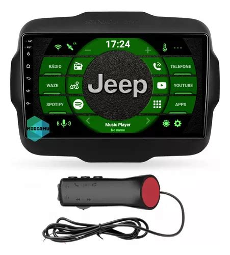 Multimídia Jeep Renegade 2014 2020 2 32 controle De Volante