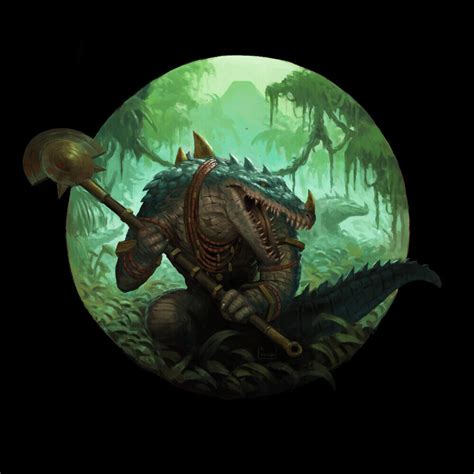 Kroxigor Lizardmen Lizardman Warhammer Fantasy Warhammer Fb