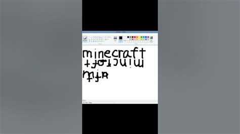 Trying My Hardest To Make An Ambigram Of Minecraft Ambigram Minecraft