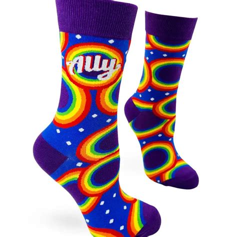 Pride Ally - Women's Crew Socks – Mellow Monkey