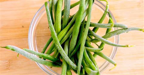 Congeler Les Haricots Verts En Tapes Simples Recette Facile