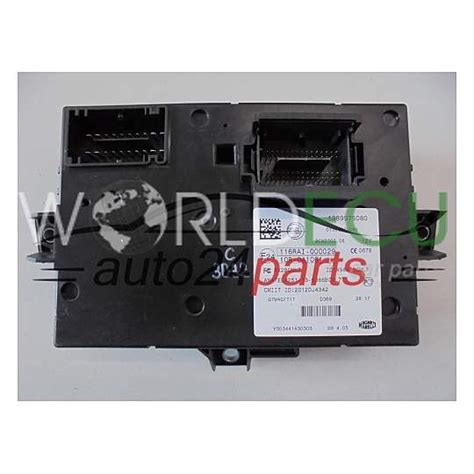 COMFORT CONTROL MODULE BSI BSM FIAT DUCATO 1389975080 COMFORT CONTROL