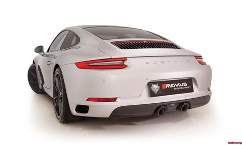 Remus Sport Exhaust For Porsche Carrera S S Type Vivid