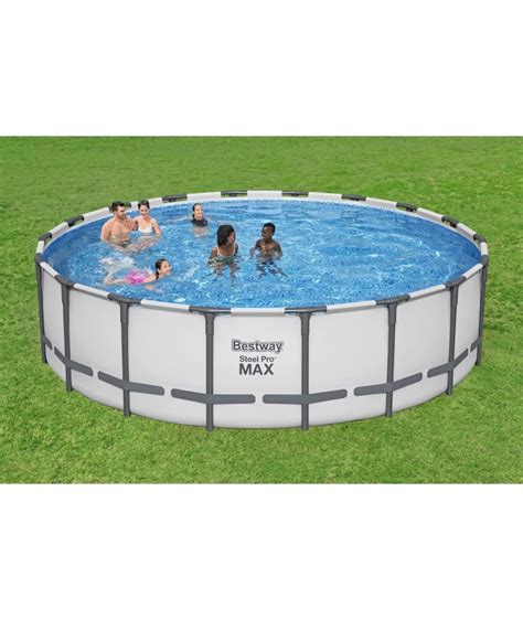 Kit Piscine Hors Sol Tubulaire Bestway Steel Pro Max X Cm